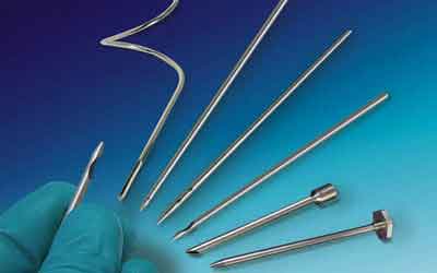 Surgical Instrument Manufacturer Produces Straight and Contoured Needles